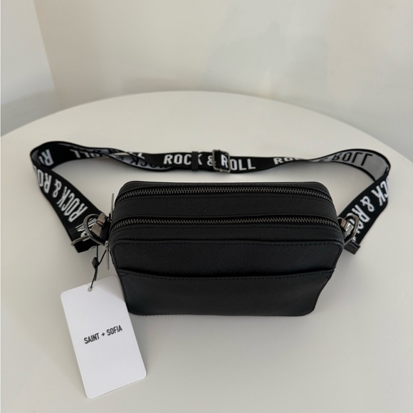 Saint + Sofia black womans handbag / purse brand new with tags ! - Picture 3 of 3